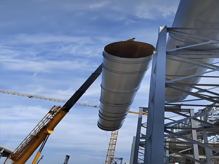 除塵系統管道制作安裝工程